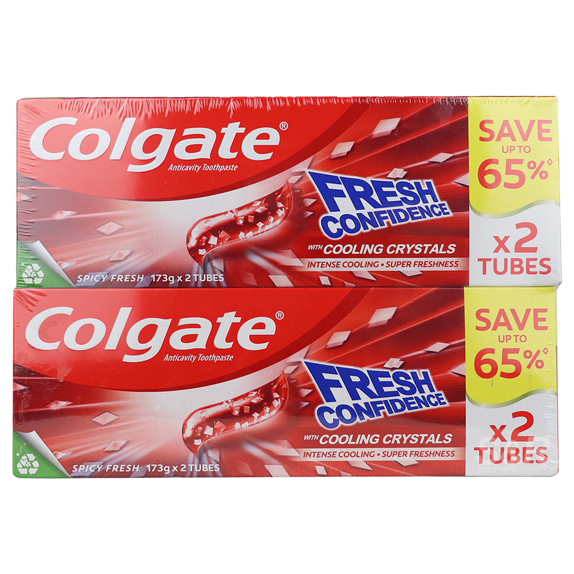 Colgate Spicy Fresh Toothpaste 4x173g